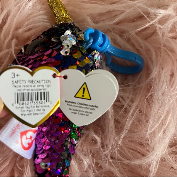 Ty “Calypso” flippables Limited Collection Norwal keychain - Picture 5 of 9